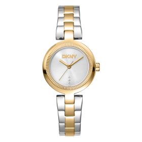 Γυναικείο Ρολόι DKNY Essentials με Δίχρωμο Μπρασελέ SKU-89398