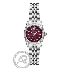 Γυναικείο Ρολόι MICHAEL KORS Lexington με Κόκκινο Καντράν SKU-89990