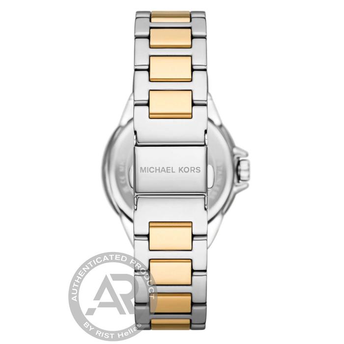 Γυναικείο Ρολόι MICHAEL KORS Camille Δίχρωμο με Πράσινο Καντράν