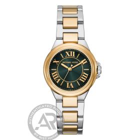 Γυναικείο Ρολόι MICHAEL KORS Camille Δίχρωμο με Πράσινο Καντράν SKU-89399