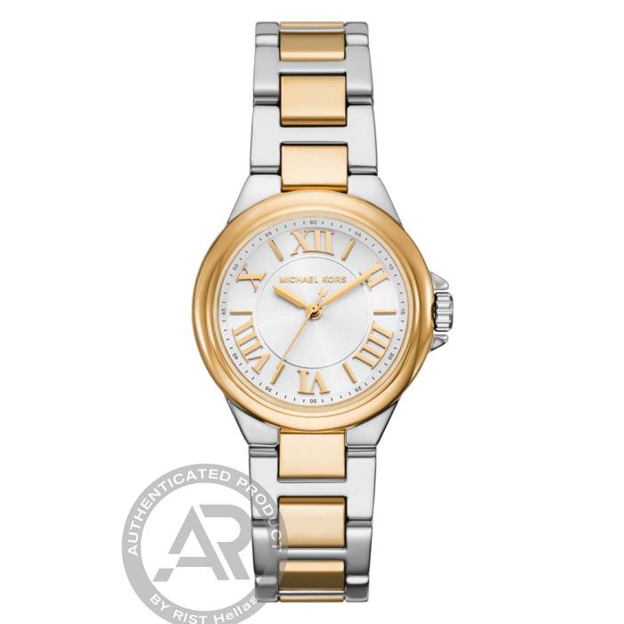 Γυναικείο Ρολόι MICHAEL KORS Camille με Δίχρωμο Μπρασελέ SKU-89077