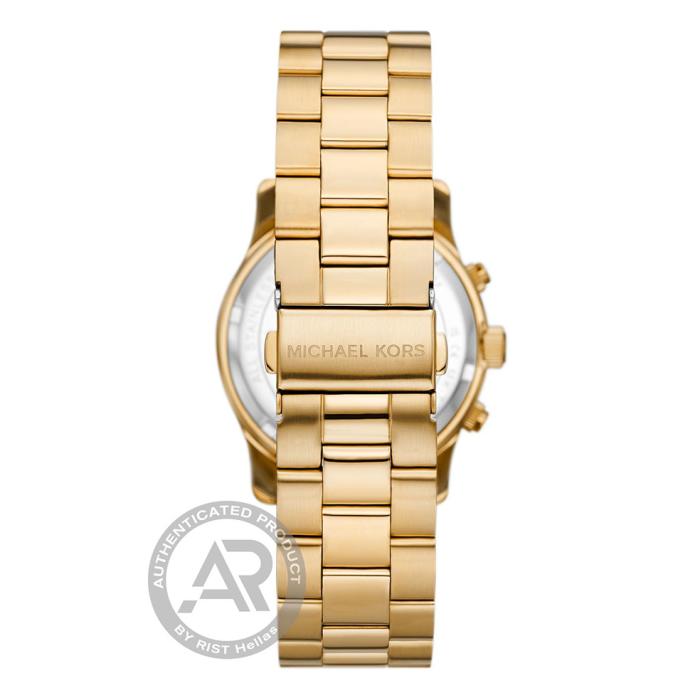 Γυναικείο Ρολόι MICHAEL KORS Runway με Χρυσό Μπρασελέ SKU-89400