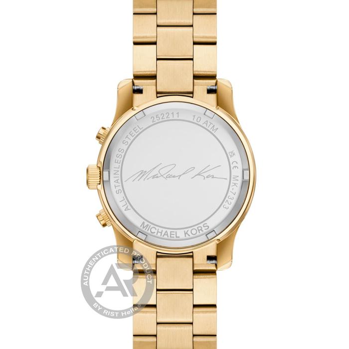 Γυναικείο Ρολόι MICHAEL KORS Runway με Χρυσό Μπρασελέ SKU-89400