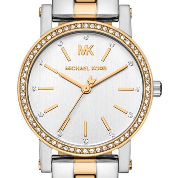 Γυναικείο Ρολόι MICHAEL KORS Corey με Ασημί Καντράν SKU-89994