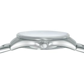 Ανδρικό Ρολόι LORUS Classic με Μαύρο Καντράν & Ασημί Μπρασελέ SKU-89313