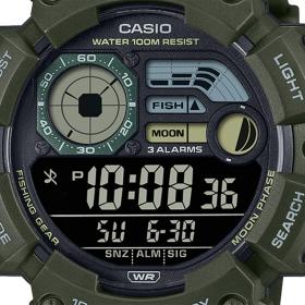 Ανδρικό Ρολόι CASIO με Πράσινο Λουράκι SKU-89896