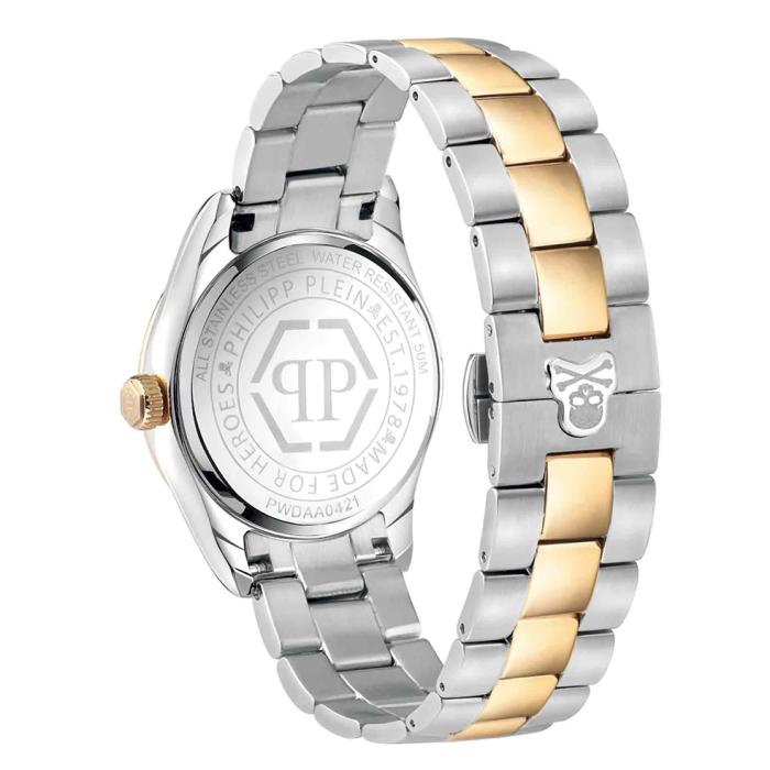 Γυναικείο Ρολόι PHILIPP PLEIN Queen με Δίχρωμο Μπρασελέ SKU-90001