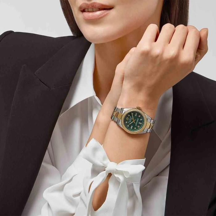 Γυναικείο Ρολόι PHILIPP PLEIN Queen με Δίχρωμο Μπρασελέ SKU-90001