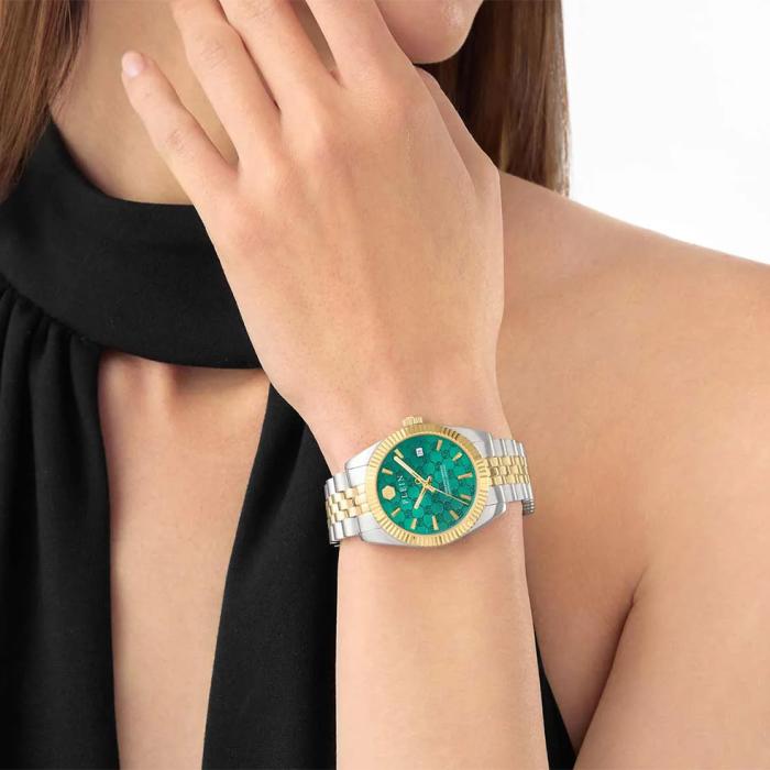 Γυναικείο Ρολόι PHILIPP PLEIN Superlative με Δίχρωμο Μπρασελέ SKU-90000