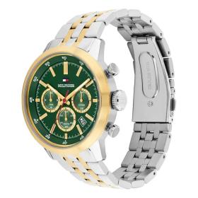 Ανδρικό Ρολόι TOMMY HILFIGER Kent με Πράσινο Καντράν SKU-90085