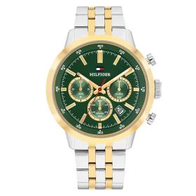 Ανδρικό Ρολόι TOMMY HILFIGER Kent με Πράσινο Καντράν SKU-90085