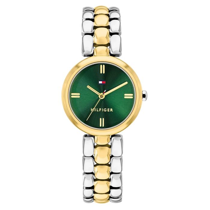 Γυναικείο Ρολόι TOMMY HILFIGER Annie με Πράσινο Καντράν SKU-90087